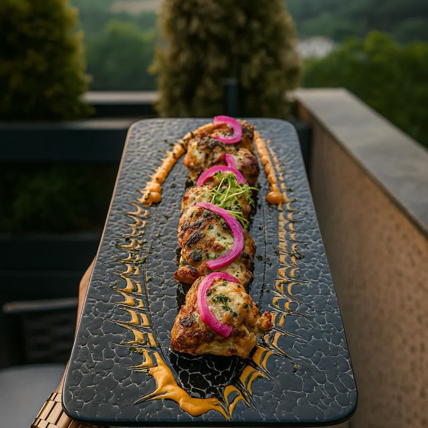 The kitchen at Farzi Café Dehradun